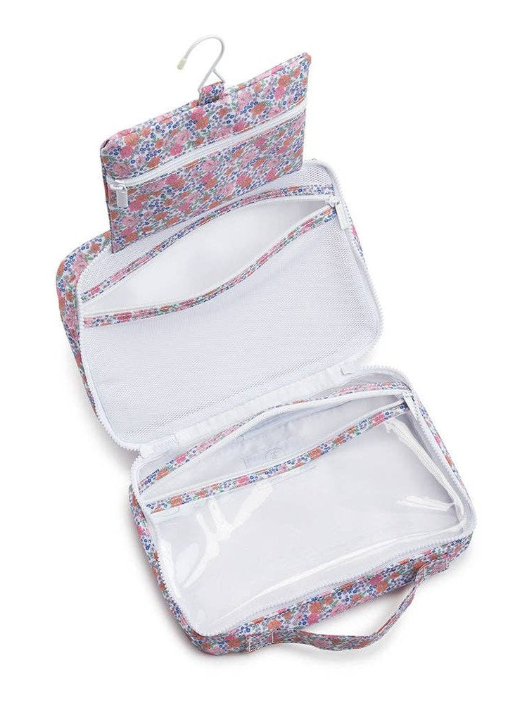 BUNDLE UP2 Hanging Toiletry Bag - GARDEN FLORAL