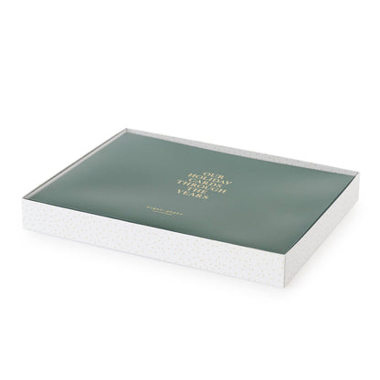 Evergreen Holiday Card Book