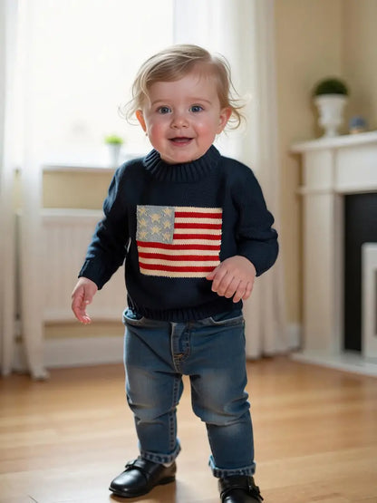 Children's USA Flag Sweater