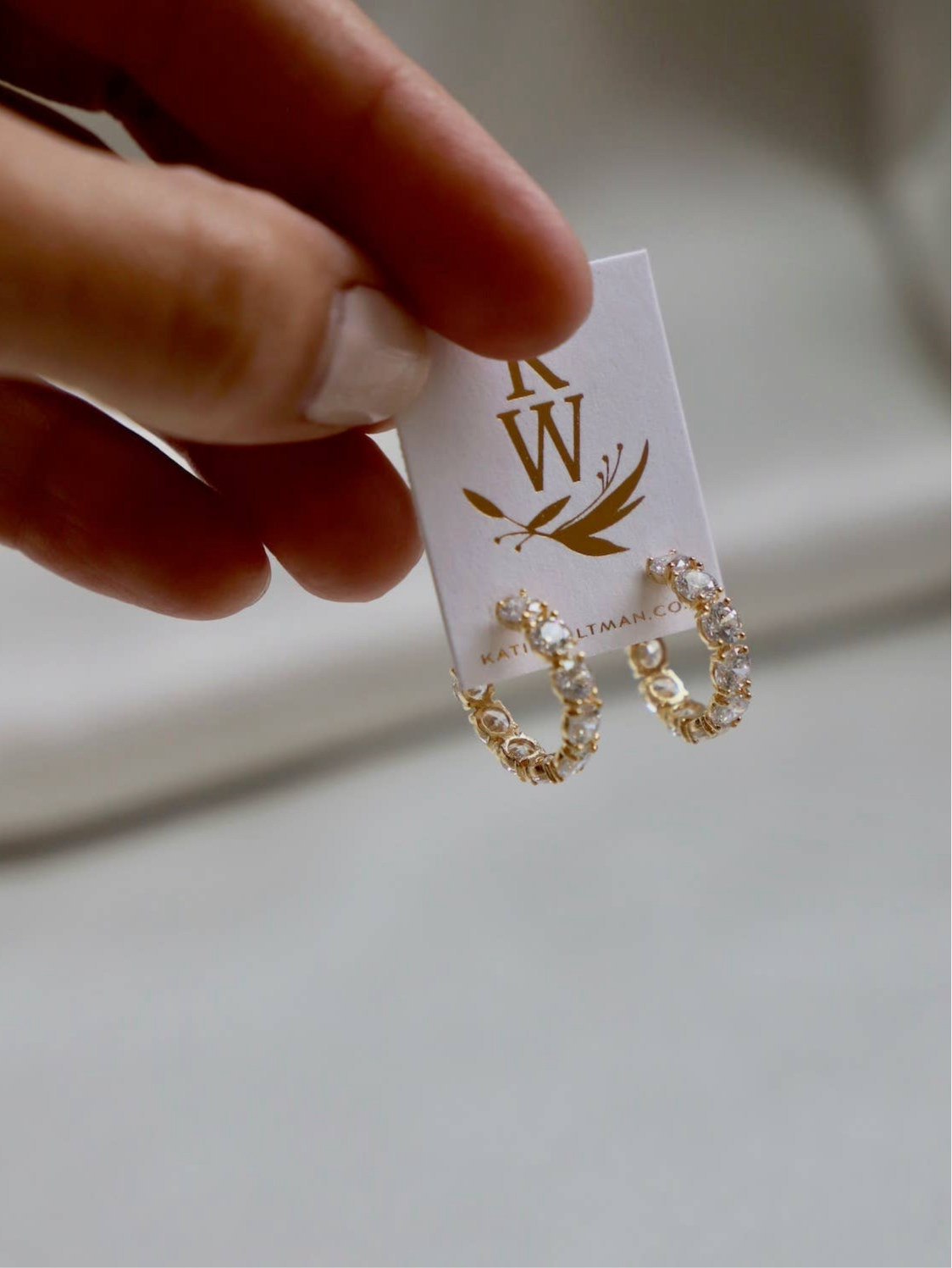 STELLA CZ ETERNITY HOOPS