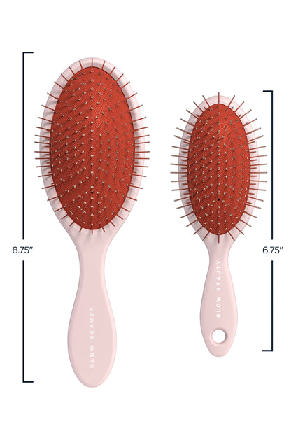 The Mini Detangling Brush: Ballerina Pink
