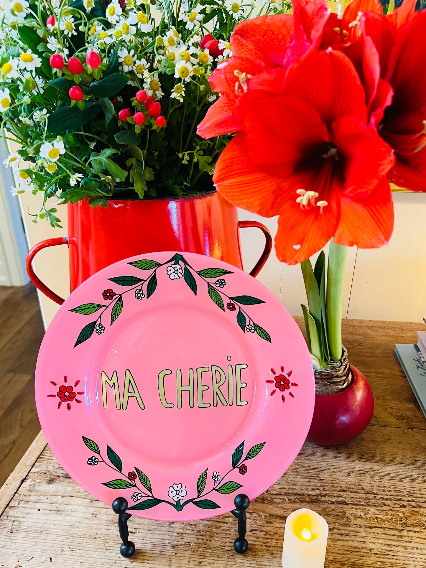 Parisian Ma Cherie Plate