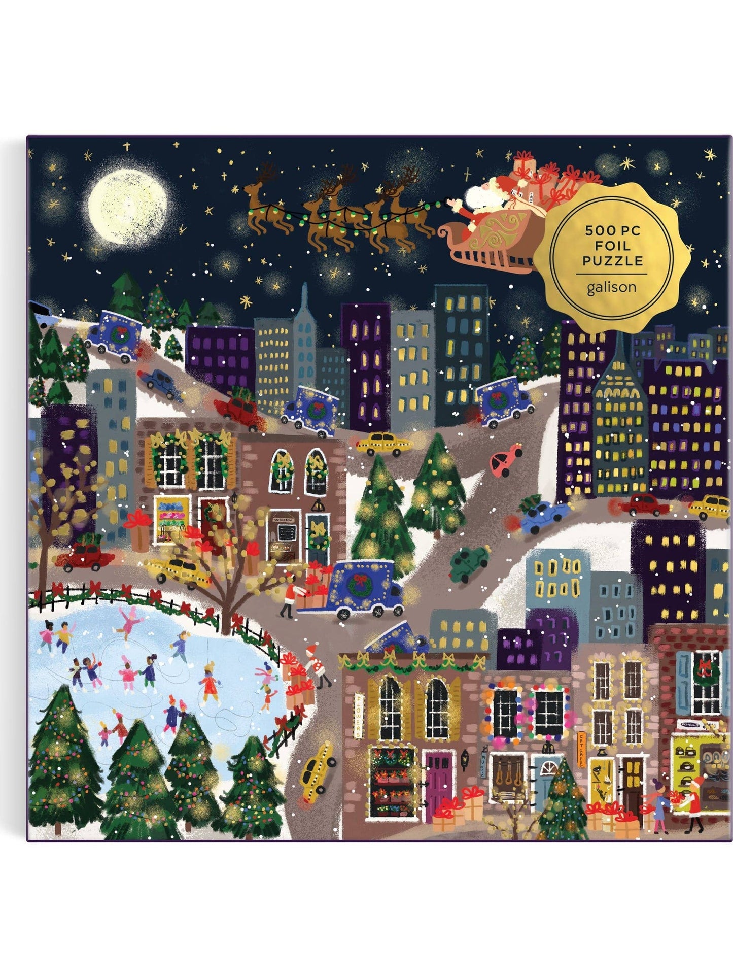 Joy Laforme Presentville 500 Piece Foil Puzzle