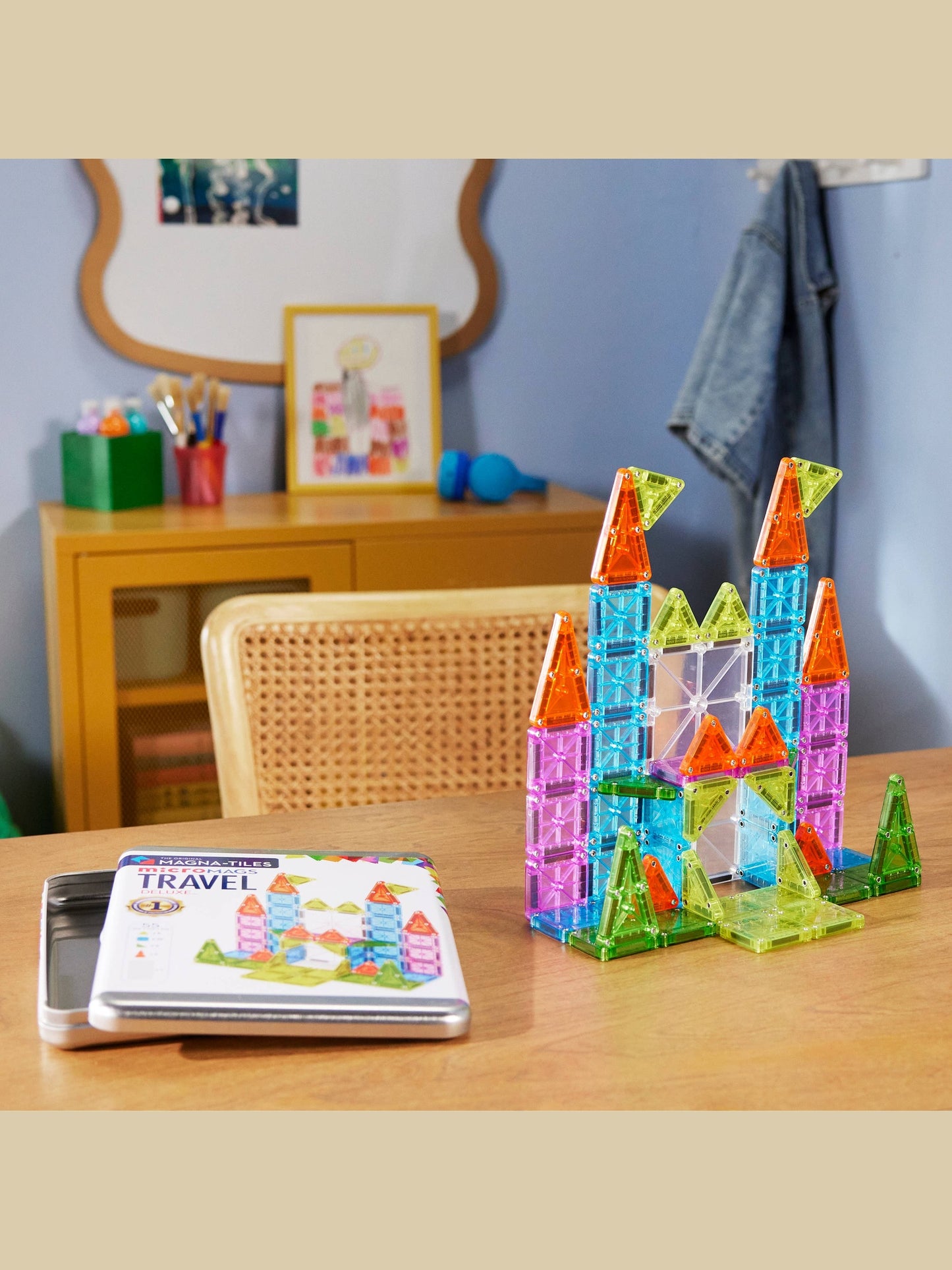 Magna-Tiles Travel Set Deluxe 55-Piece Set