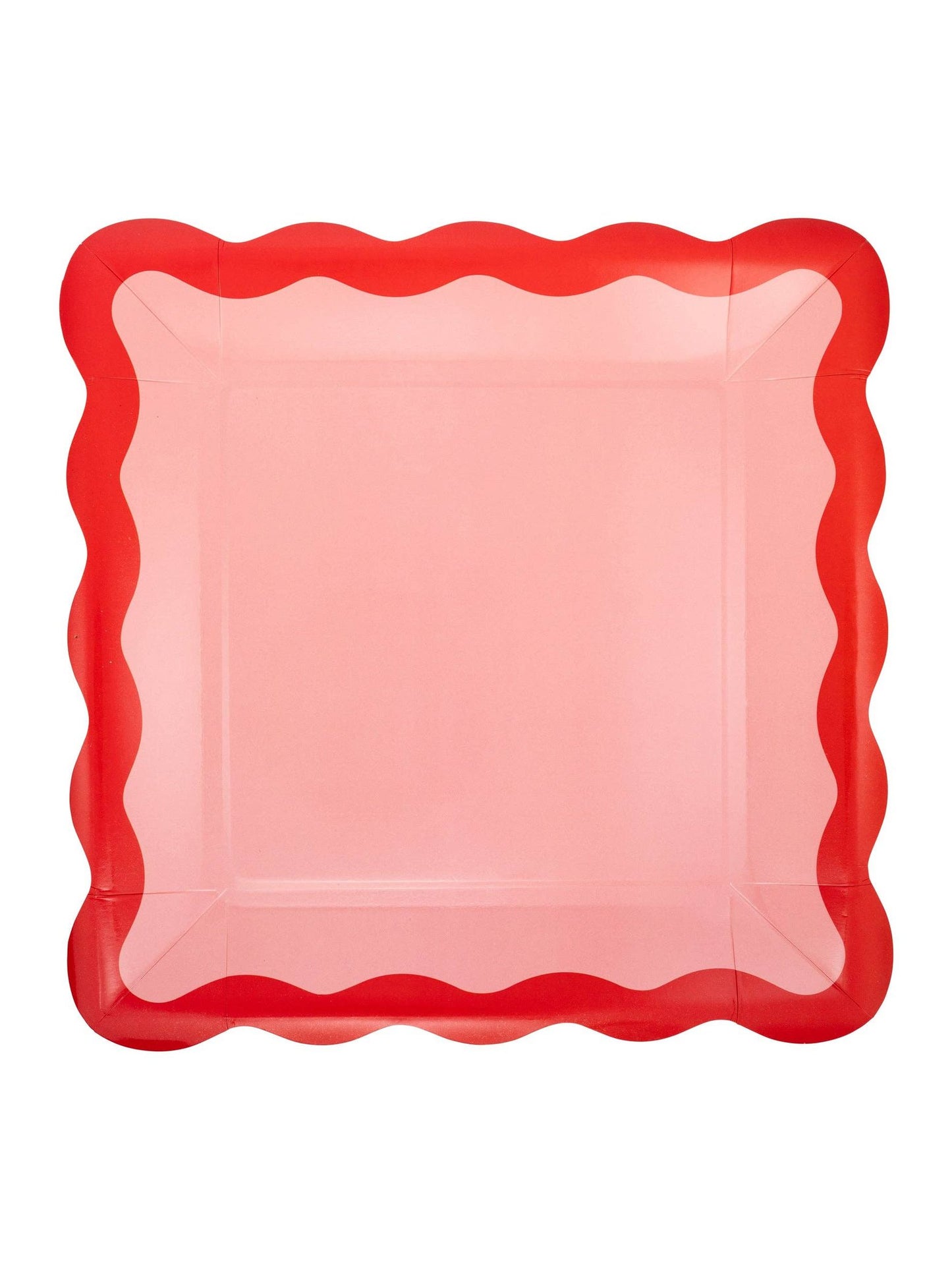 VBW1241 - Pink and Red Ric Rac Plate