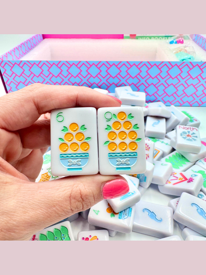 THE SCANDINAVIAN FOLK ART SERIES | Mahjong Tiles with Nordic Style