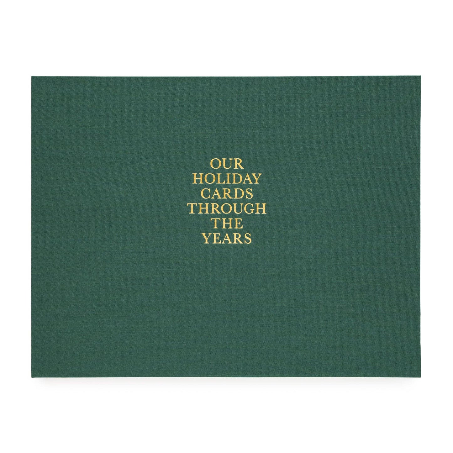 Evergreen Holiday Card Book