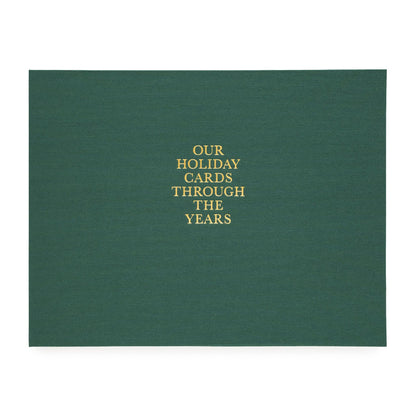 Evergreen Holiday Card Book