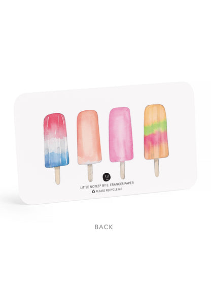 Patriotic Popsicle Little Notes® NEW 55 Count