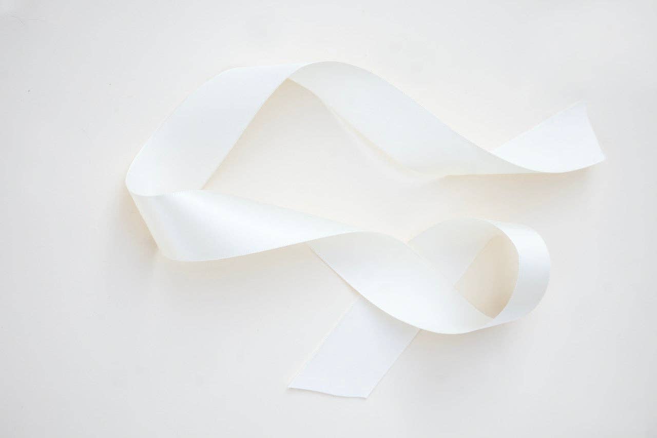 'Lace' satin ribbon