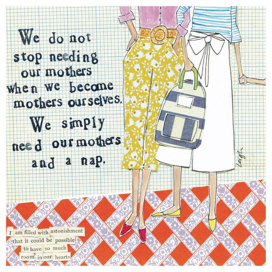 MOTHERS AND A NAP | CURLY GIRL EVERYDAY CARD: None