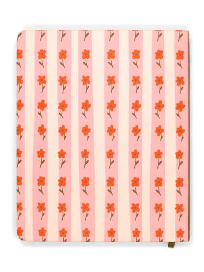 Star Tulip Embroidered Medium Hardcover Sketchbook