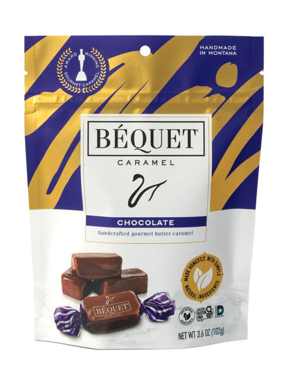 Béquet Gourmet Caramel 3.6 oz Pouch: Celtic Sea Salt