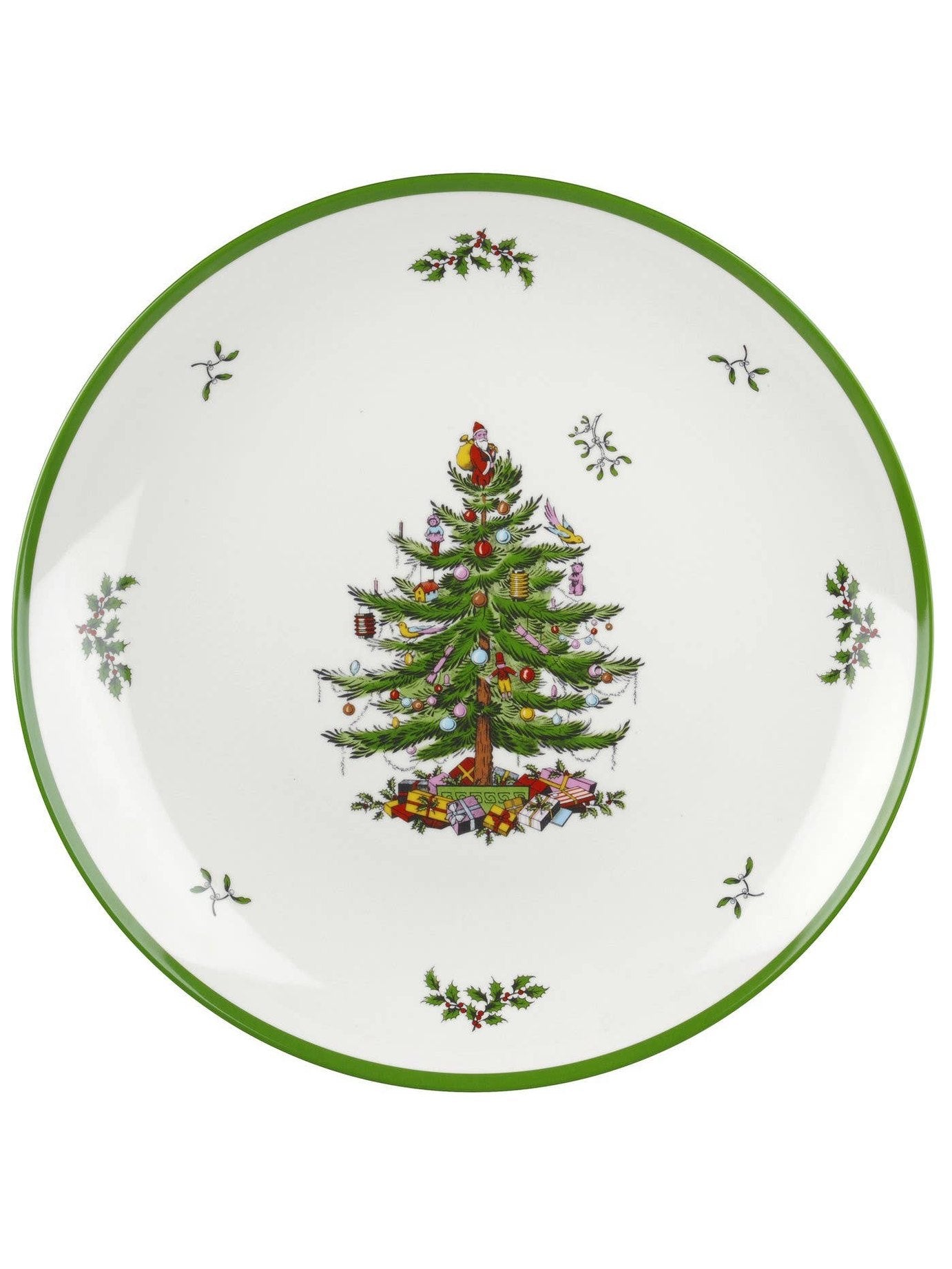 Spode Christmas Tree 14 Inch Round Melamine Platter