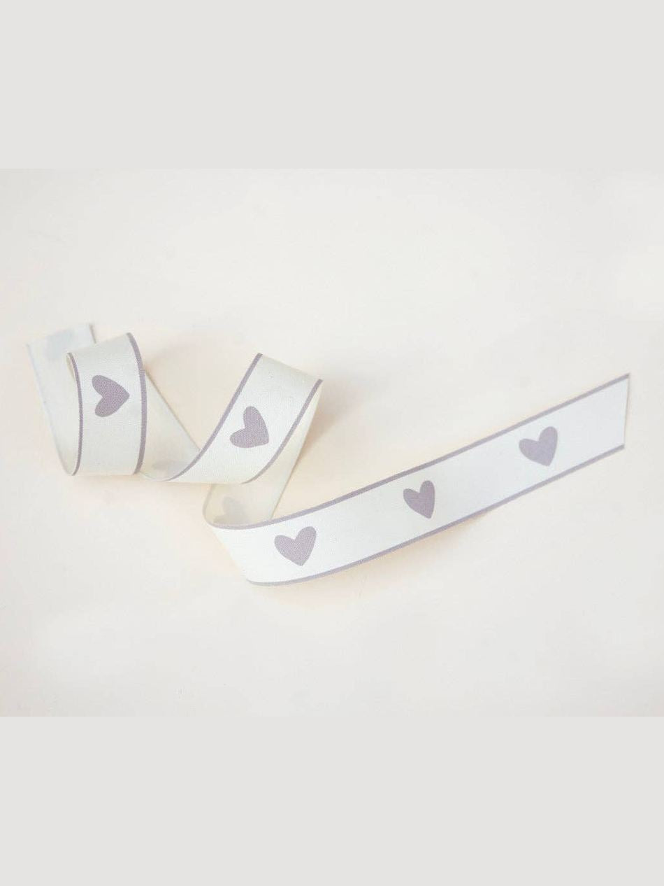 'With Love' cotton ribbon