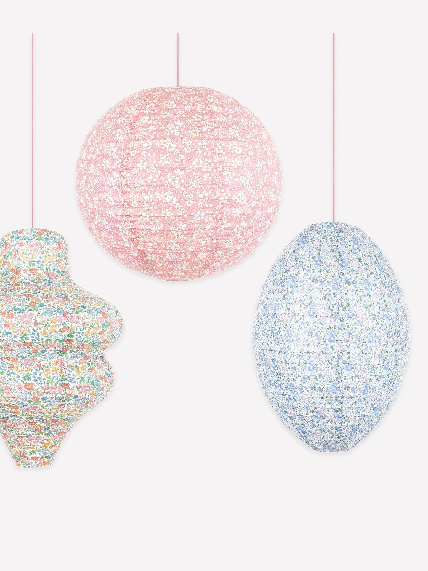 Meri Meri x Liberty of London Pastel Floral Lanterns