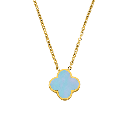 Sky Clover Necklace | 18K gold-plated: Gold
