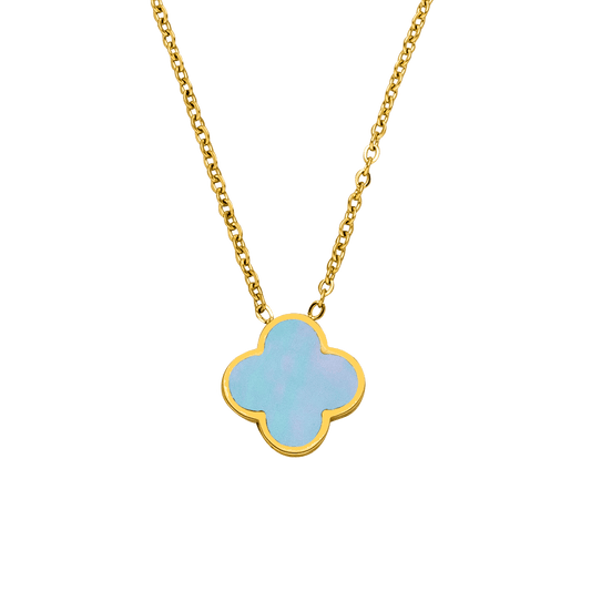 Sky Clover Necklace | 18K gold-plated: Gold