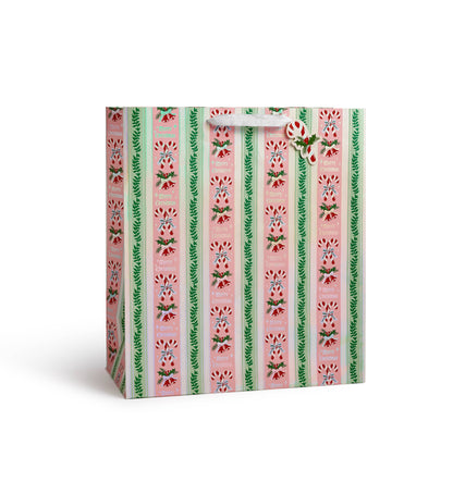 Candy Cane Stripe Gift Bag: Extra Large