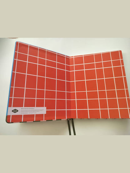 Star Tulip Embroidered Medium Hardcover Sketchbook