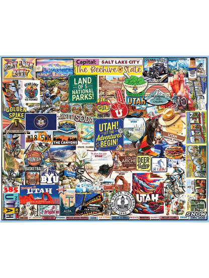 I Love Utah (2083pz) - 1000 Piece Jigsaw Puzzle