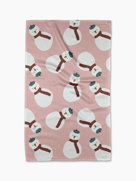Snowman Tea Towel