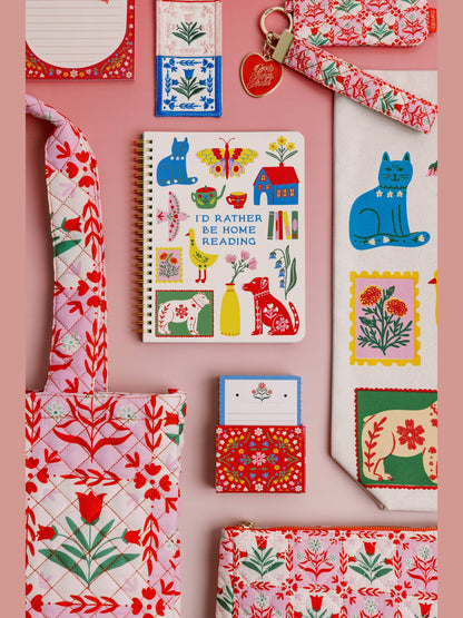 Take Note Tab Notes, Folk Floral