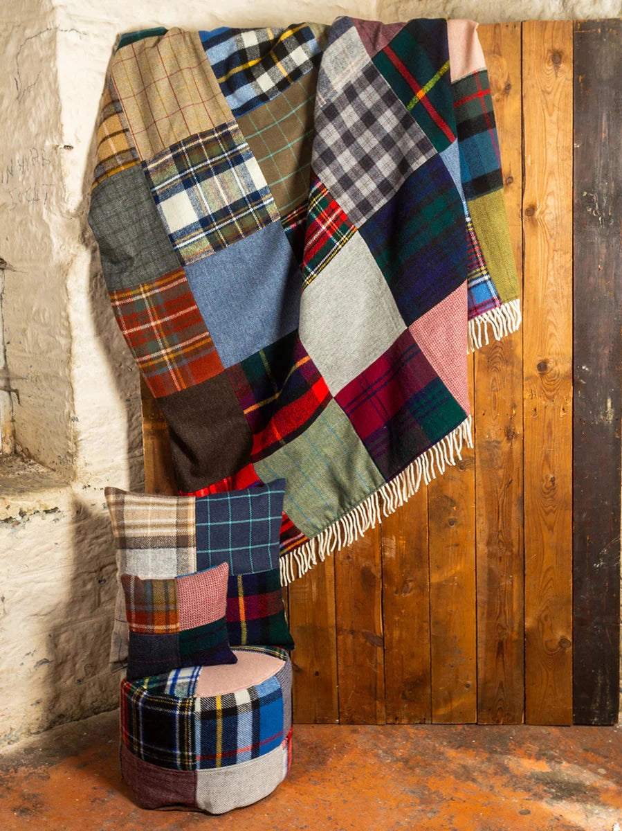 Tweedmill Patchwork Wool Quilt