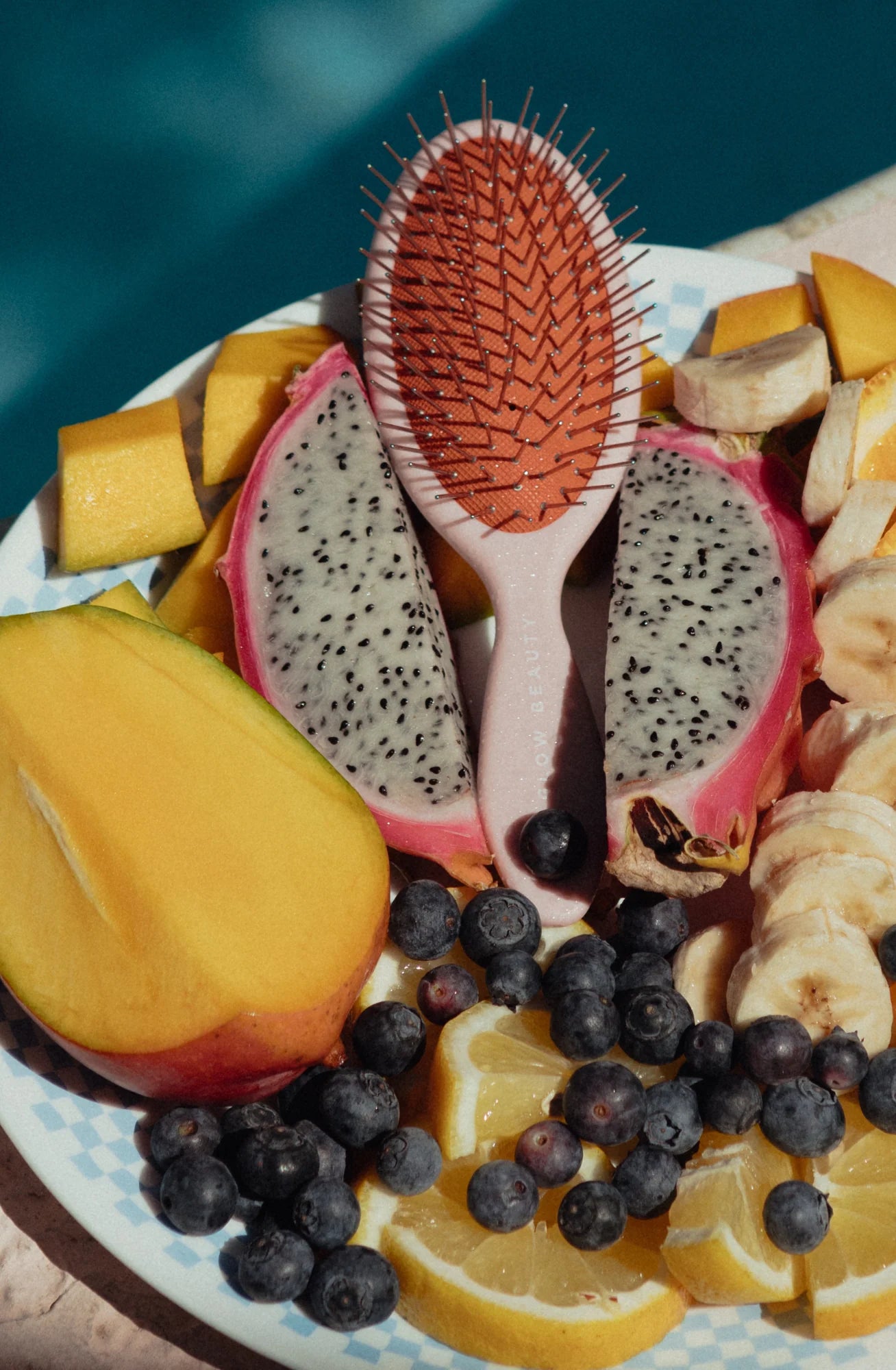 The Mini Detangling Brush: Ballerina Pink