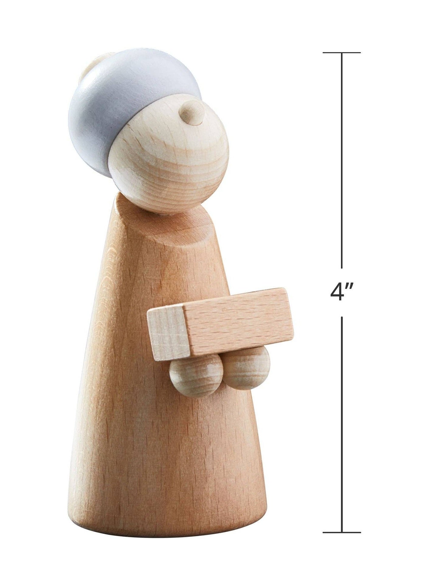 Natural Wood Nativity Set – Classic Wooden Christmas Playset