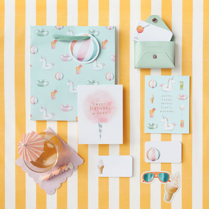 Beach Ball Little Notes® – Boxed Set of 85 Mini Note Cards