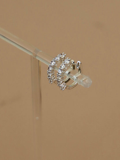ÉLAN SILVER HOOPS: SILVER