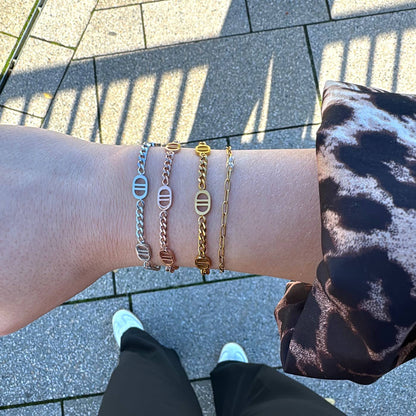 Five Prestige Bracelet | 18K gold-plated: Gold