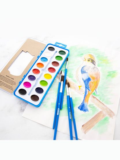 Paint Brush Round Natural Hair (5/Pack)