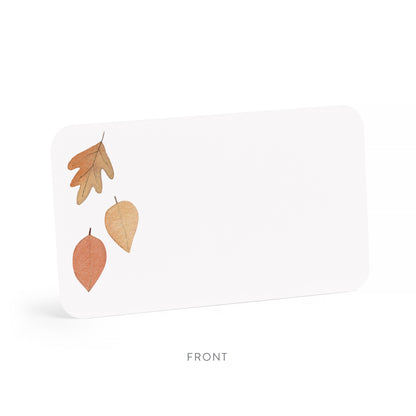 Falling Leaves Little Notes® | Autumn Fall mini notes