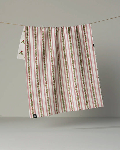 Holly Vine Luxe Kitchen Towel - Holiday 2026
