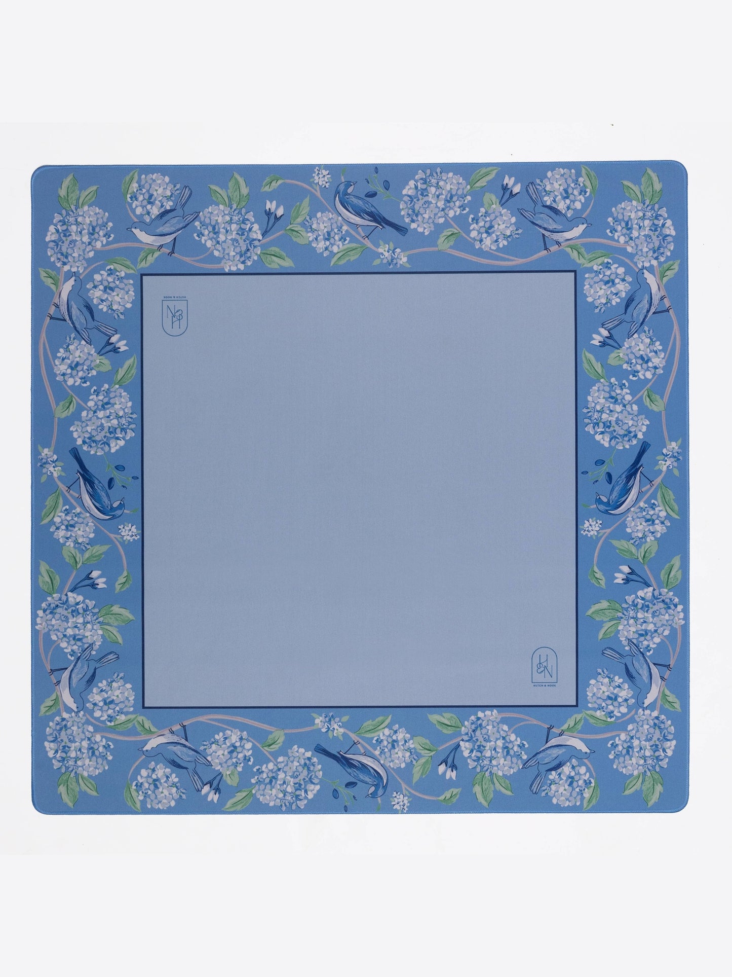 Blue Hydrangea Bird Mat