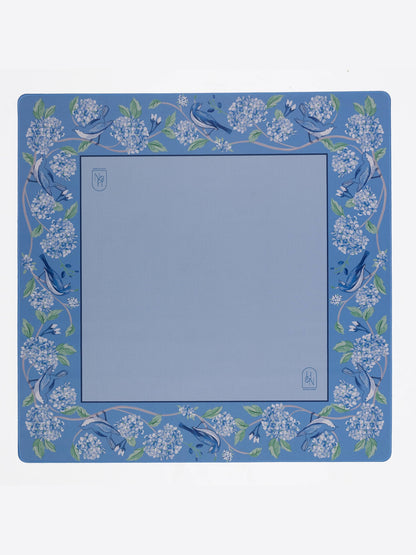 Blue Hydrangea Bird Mat