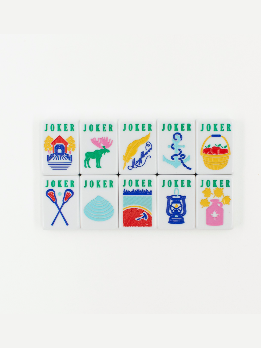THE NEW ENGLAND SERIES | Mahjong Tiles with Nautical Flair