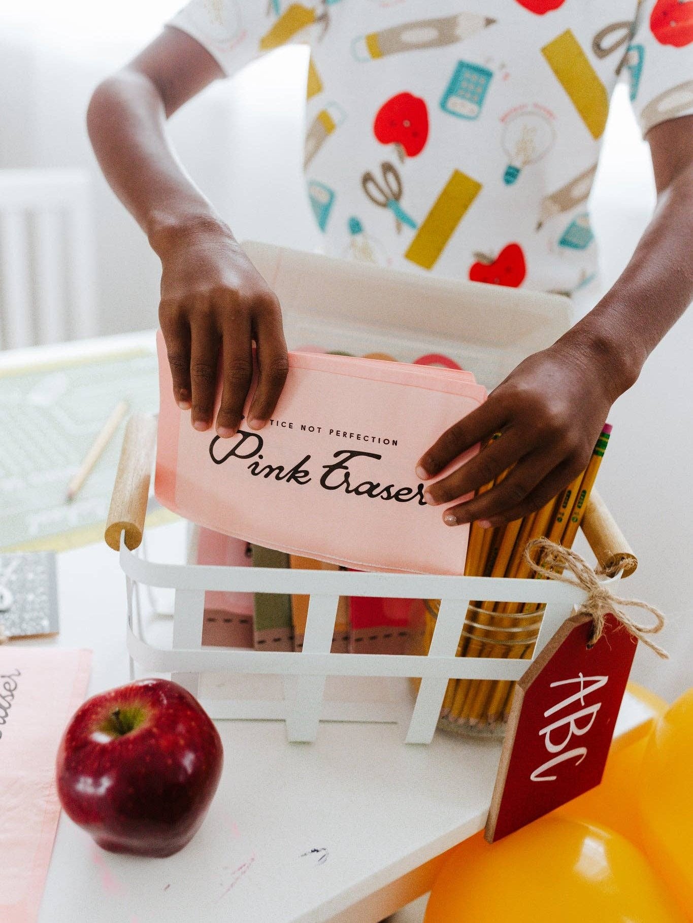 Back To School Eraser Dinner Napkin - Thumbnail 5