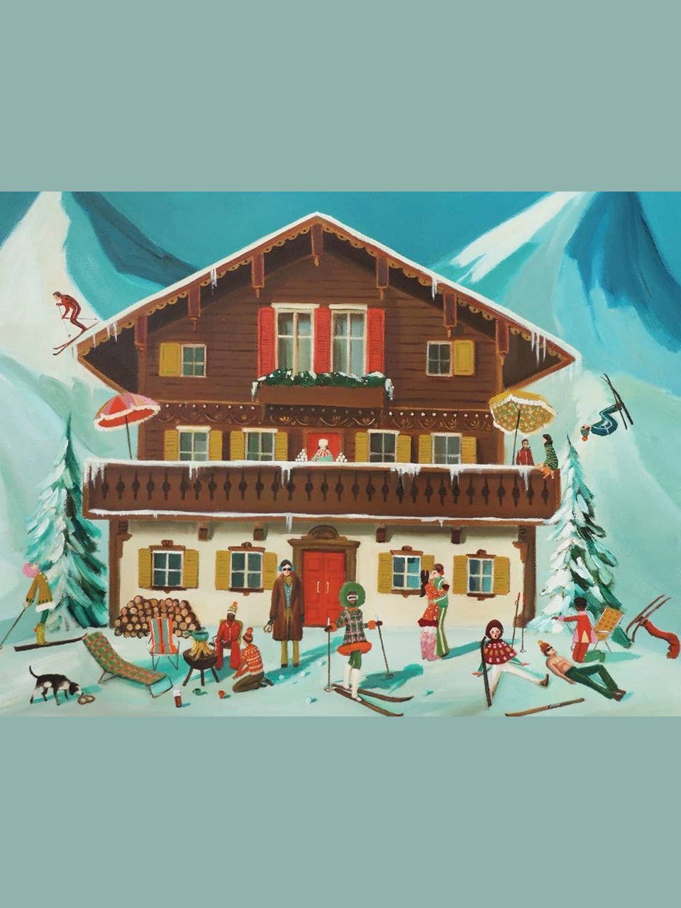 Mountain Moguls - 1000 Piece Jigsaw Puzzle