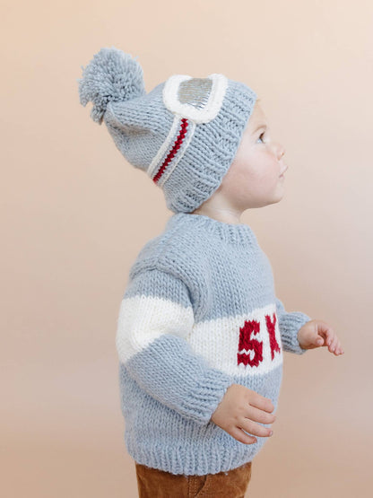 Children's Ski Sweater Bowie Grey