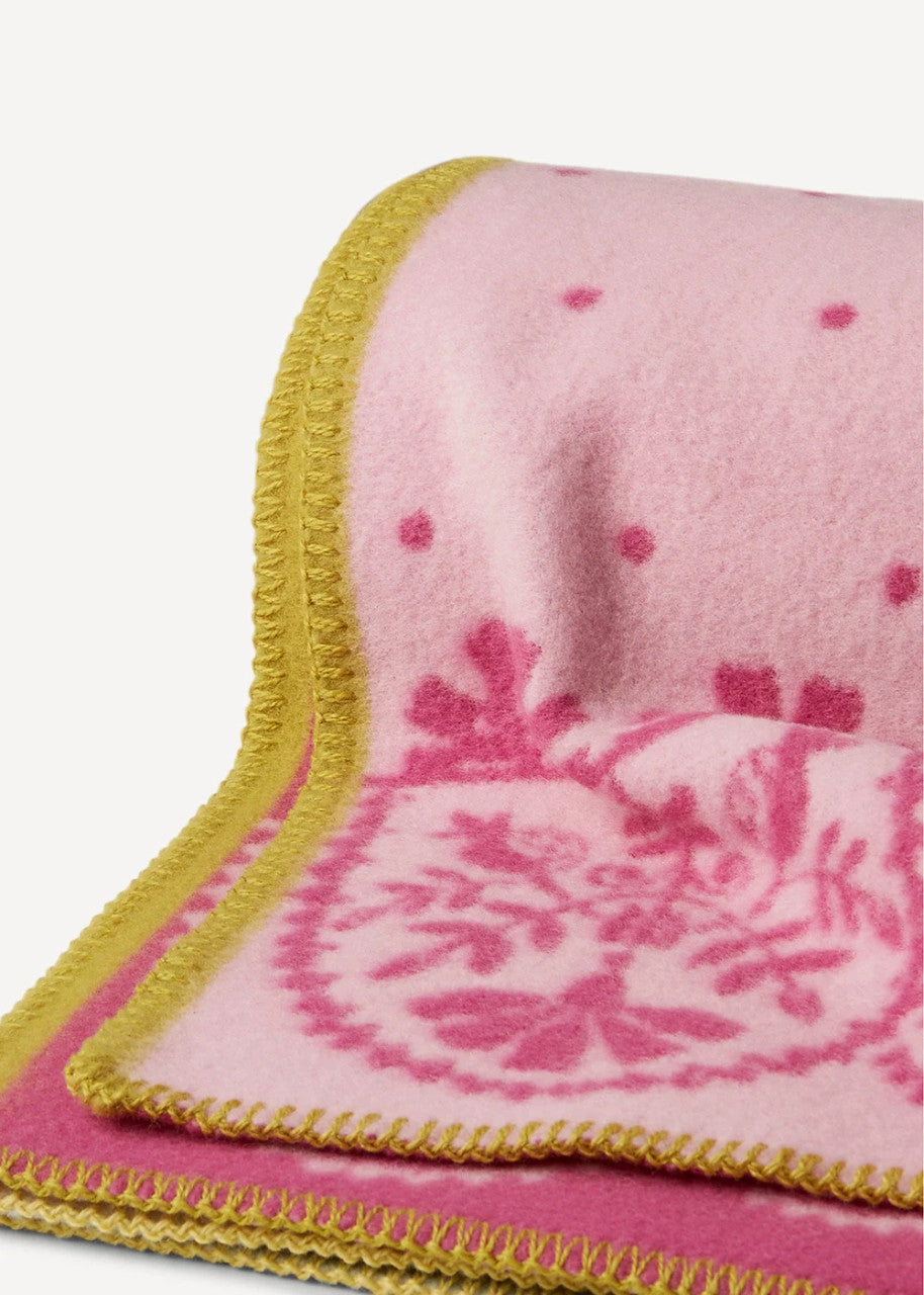 Oleana Lap/Baby Blanket, 208-V Light Pink