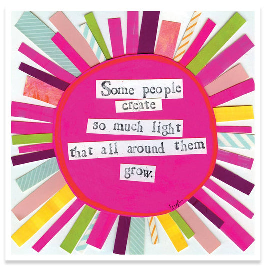 ALL AROUND THEM | CURLY GIRL EVERYDAY GREETING CARD: None
