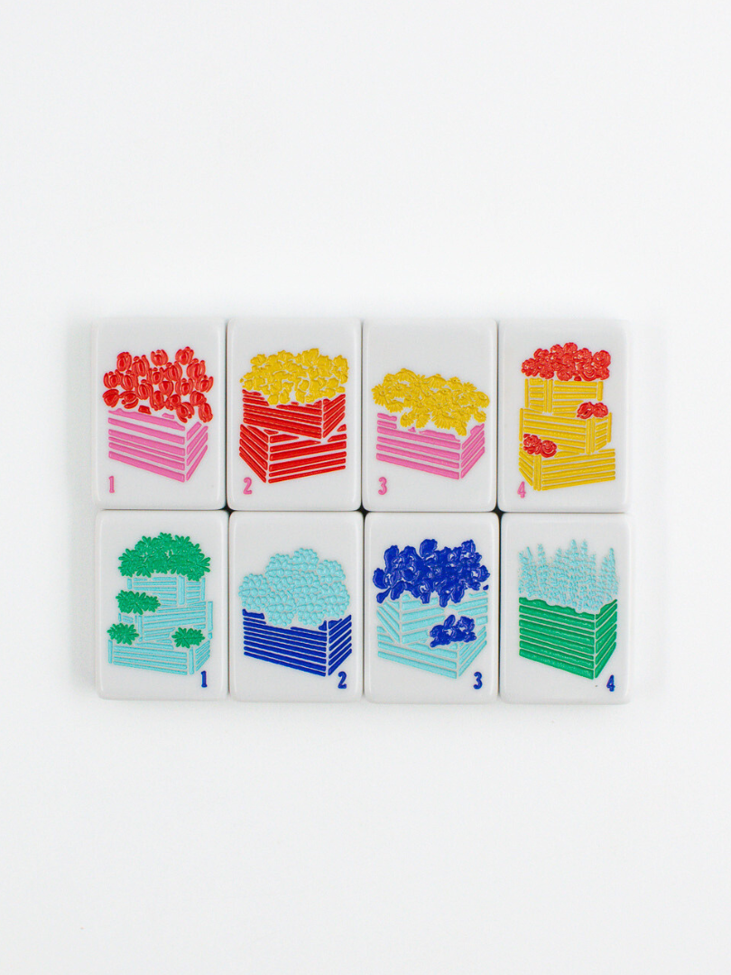 THE NEW ENGLAND SERIES | Mahjong Tiles with Nautical Flair
