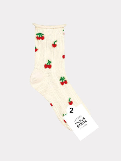 Women's Crew Cherry Socks