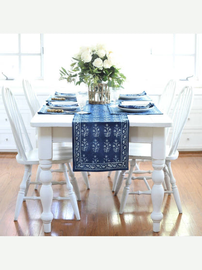 Table Runner Lawrence Indigo