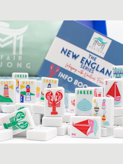 THE NEW ENGLAND SERIES | Mahjong Tiles with Nautical Flair