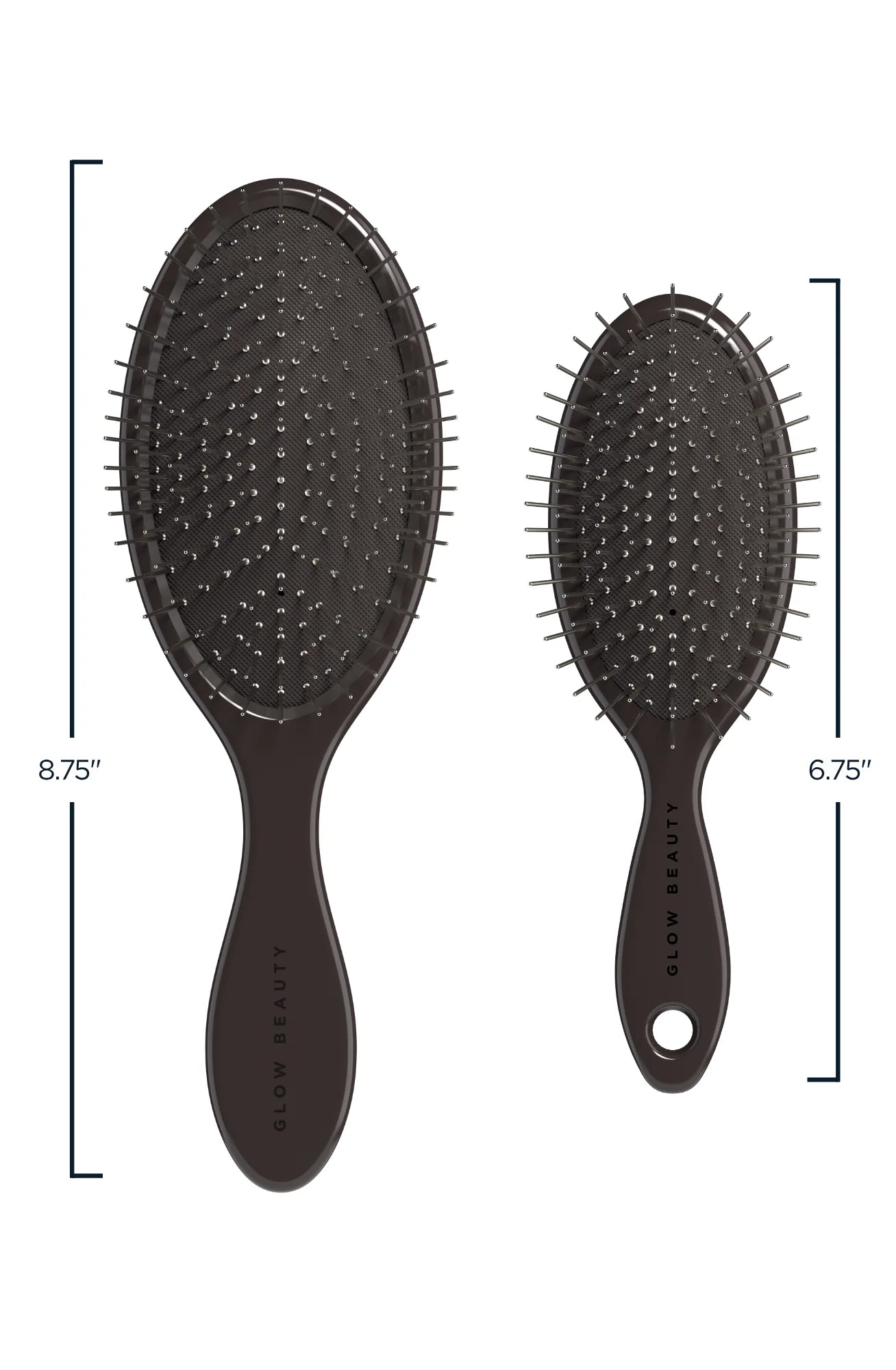 The Mini Detangling Brush: Chocolate Brown