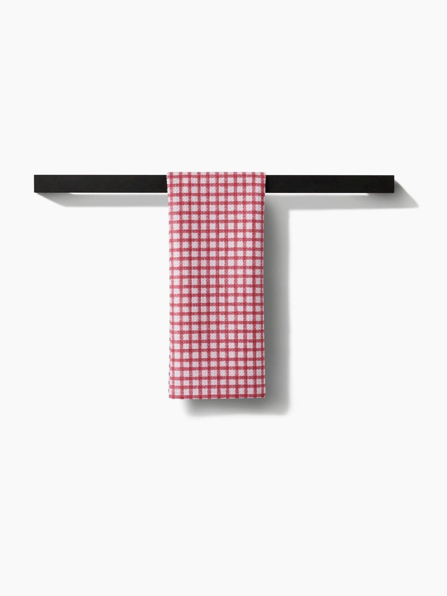 Fireside Plaid Red Tea Towel